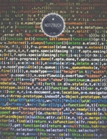 ZMUDACE Notizbuch Punktraster: in DIN A4 Softcover ZP211 Informatik Code 156 leere gepunktete Seiten mit pers�nlichem Register + Seitenzahlen Zeichenbuch, Skizzenbuch, Dot Grid Notebook, Malbuch, Noti 1708151265 Book Cover