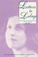 Letters to Lalage: The Letters of Charles Williams to Lois Lang-Sims 0873383982 Book Cover