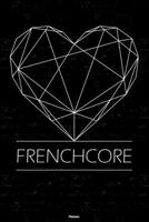 Frenchcore Planner: Frenchcore Geometric Heart Music Calendar 2020 - 6 x 9 inch 120 pages gift 1657102890 Book Cover