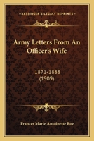 Army Letters from an Officer's Wife, 1871-1888 0803289057 Book Cover