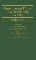 Employment Policy in a Developing Country (2 Vols.) 0333346475 Book Cover
