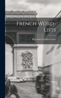 French Word-Lists B0BQ4R28N2 Book Cover