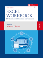 Excel Workbook: 155 Exercises with Solutions and Comments 8831322087 Book Cover
