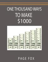 One Thousand Ways to Make $1000 9563101286 Book Cover