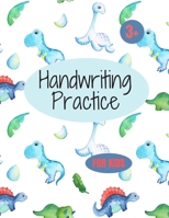 Handwriting Practice for Kids: 8.5 x 11 in (21.59 x 27.94 cm),100 pages, preschool handwriting workbook B08GLMNHFM Book Cover