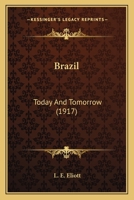 Brazil today and tomorrow, 0548759677 Book Cover