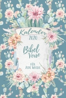 Kalender 2020 Bibelverse F?r Jede Woche : Christlicher Taschenkalender 2020 Mit Kakteen - Dein Inspirierender Terminplaner Mit Wochenplaner and Monatskalender - 1 Woche 2 Seiten, to Do Listen, Feierta 1670347109 Book Cover