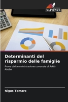 Determinanti del risparmio delle famiglie: Prove dall'amministrazione comunale di Addis Abeba 6205336995 Book Cover