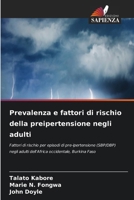 Prevalenza e fattori di rischio della preipertensione negli adulti (Italian Edition) 6630294106 Book Cover