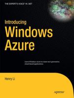Introducing Windows Azure 143022469X Book Cover