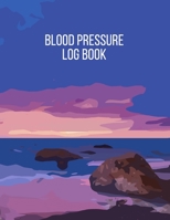 Blood Pressure Log Book: Large Print 53 Weeks Blood Pressure Tracker Journal Daily Personal Health Record 8.5 x 11 Inch Notebook (Volume 6) 1692479776 Book Cover