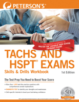 Peterson’s TACHS and HSPT Exams Skills & Drills Workbook 076894368X Book Cover