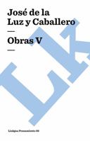 Obras V 8490077886 Book Cover
