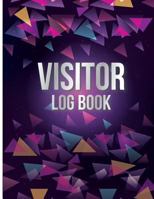 Visitor Log Book: Visitor Sign-In Book 8.5x11 120pages Visitor Register 1974052958 Book Cover