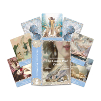 The Cosmic Pearl Oracle: Embark on a Journey of Sacred Love and Infinite Wisdom with Divine Feminine Guidance (44 Full Color Cards and 120-Page B0CR2ZV1SG Book Cover
