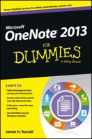 Onenote 2013 for Dummies 1118550560 Book Cover