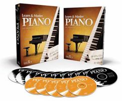 Learn & Master Piano, Standard Edition [With Lesson Book and 5 CDs and 10 DVDs and Access Code] 1450721486 Book Cover