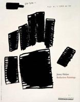 Jenny Holzer: Redaction Paintings 0975331787 Book Cover