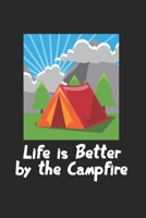 Camping Notizbuch: Camping Zelten Wandern Notizbuch f�r Liebhaber / Notizheft / Notizblock A5 (6x9in) Dotted Notebook / Punkteraster / 120 gepunktete Seiten 1671440048 Book Cover