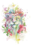 Journal: Lion Leo Zodiac Horoscope Notebook 1076779441 Book Cover