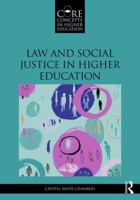 Law and Social Justice in Higher Education 1138021172 Book Cover
