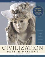 Civilization Past and Present 0321053060 Book Cover