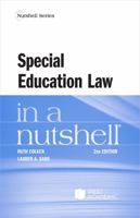 Special Education Law in a Nutshell (Nutshells) 1683285891 Book Cover