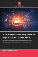 A importância do programa de digitalização "Great Reset (Portuguese Edition) 6207944976 Book Cover