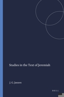 Studies in the Text of Jeremiah (Semitic) 0674184793 Book Cover