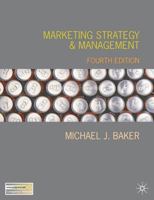 Marketing Strategy and Management 1137025824 Book Cover