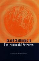 Grand Challenges in Environmental Sciences 0309072549 Book Cover