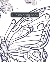 Fun coloring book: 50 images B0CVBFNBSK Book Cover
