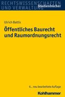 Offentliches Baurecht Und Raumordnungsrecht 3170233424 Book Cover