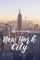 Travel Planner: New York City Travel Organizer and Vacation Planner for 28 Trips - Checklists, Trip Itinerary, Notes and More - Convenient, Travel Sized Notebook 1089789262 Book Cover