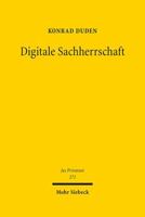 Digitale Sachherrschaft 3161614348 Book Cover