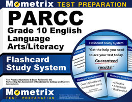 Parcc Grade 10 English Language Arts/Literacy Flashcard Study System: Parcc Test Practice Questions and Exam Review for the Partnership for Assessment 1630945765 Book Cover