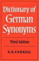 Dictionary of German Synonyms 0521290686 Book Cover