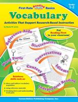 Vocabulary, Grades 1 - 2 159441050X Book Cover