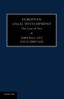 European Legal Development: The Case of Tort 1107475627 Book Cover