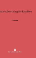 Radio Advertising for Retailers 0674862821 Book Cover