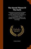 The Sacred Theory of the Earth 1025243854 Book Cover