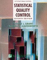 Statistical Quality Control 0071163204 Book Cover