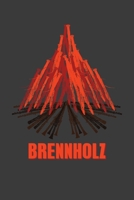 Brennholz: Jahres-Kalender für das Jahr 2020 DinA-5 Jahres-Planer Organizer für Camper und Camping Outdoor Fans (German Edition) 1708385959 Book Cover