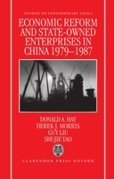 Economic Reform and State-Owned Enterprises in China, 1979-87 (Studies on Contemporary China) 019828845X Book Cover