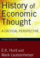History of Economic Thought: A Critical Prespectve, 3rd ed. 1138300063 Book Cover