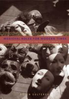 Medieval Roles for Modern Times: Theater and the Battle for the French Republic 0271036141 Book Cover