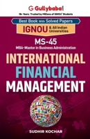 MS-45 International Financial Management 9381638470 Book Cover