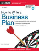 How to Write a Business Plan (4th Ed) 0873371844 Book Cover