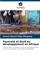 Pauvreté et droit au développement en Afrique (German Edition) 663031459X Book Cover