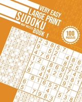 Very Easy Large Print Sudoku Book 1 1990498000 Book Cover